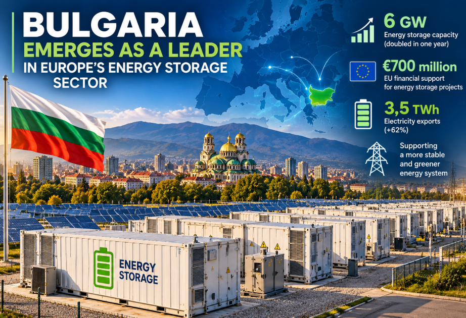 Bolqarıstan elektrik enerjisinin saxlanması sahəsində Avropanın liderlərindən birinə çevrilib